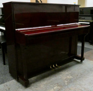 Waldstein 118T Upright Piano in Dark Mahogany Cabinet