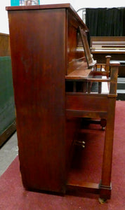 Schiedmayer & Sohn Upright Piano in Arts and Crafts Design