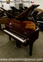 Load image into Gallery viewer, Petrof P173 Breeze Grand Piano in mahogany Finish