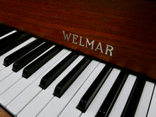 Load image into Gallery viewer, Welmar Model 41 Upright Piano in Mahogany Cabinet