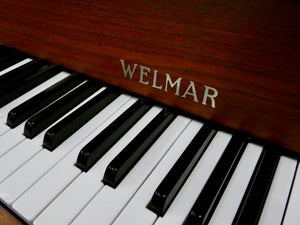 Welmar Model 41 Upright Piano in Mahogany Cabinet