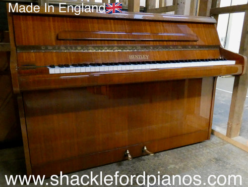 Bentley A7 Upright piano in mahogany finish