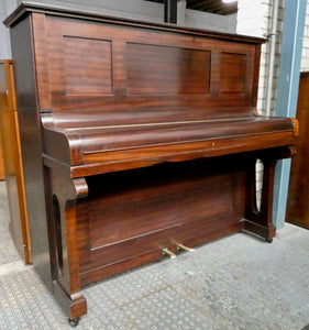 John H Crowley Upright Piano in Mahogany Cabinet