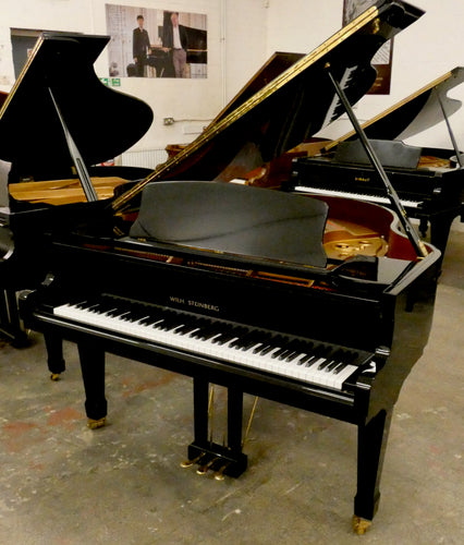 With Steinberg IQ77 Grand Piano in Black High Gloss