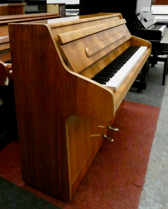 Bentley A7 Upright piano in teak finish