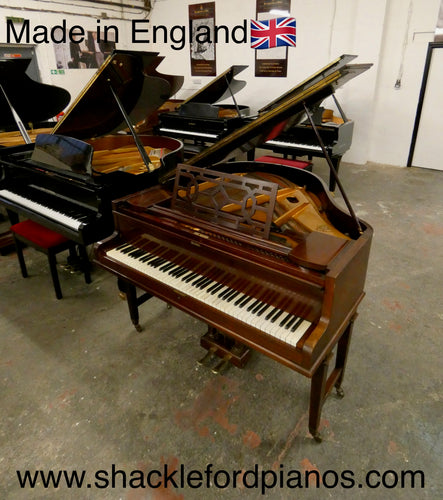 John Broadwood baby grand piano in rosewood