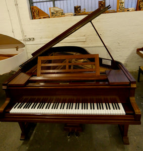 Schiedmayer Grand Piano in Mahogany Cabinet