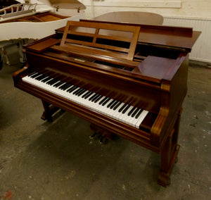 Schiedmayer Grand Piano in Mahogany Cabinet