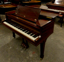 Load image into Gallery viewer, Sohmer grand piano in rich mahogany finish