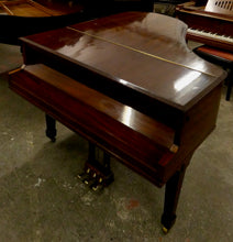 Load image into Gallery viewer, Sohmer grand piano in rich mahogany finish