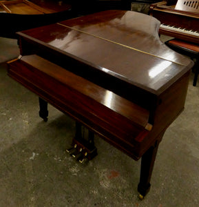 Sohmer grand piano in rich mahogany finish