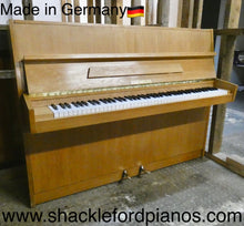 Load image into Gallery viewer, Eisenberg Upright Piano in white oak finish