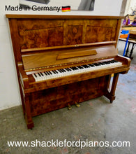 Load image into Gallery viewer, Hoelling &amp; Spangenberg upright piano in beautiful burl walnut finish