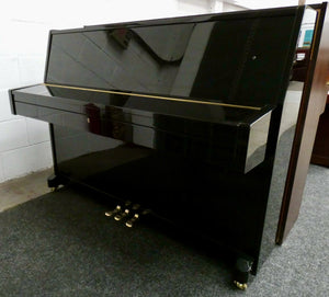 Waldstein 108 D1 Upright piano high gloss black finish