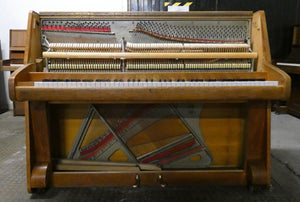 Bentley Concord Upright piano in English Oak finish