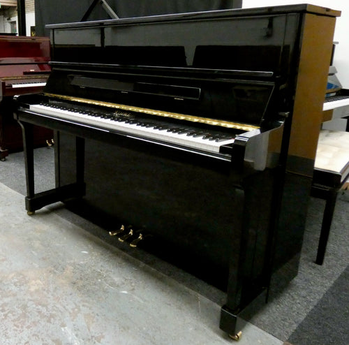 Kemble K121 Traditional Upright Piano in Black High Gloss