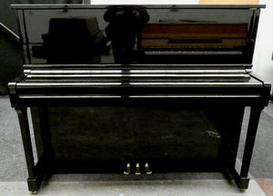 Kemble K121 Traditional Upright Piano in Black High Gloss