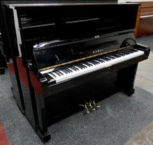 Load image into Gallery viewer, Kawai KU 2B Upright Piano in Black High Gloss