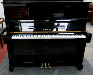 Kawai KU 2B Upright Piano in Black High Gloss