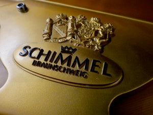 Schimmel 175cm Grand Piano in Mahogany Cabinet