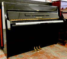 Load image into Gallery viewer, Young Chang U107 Upright Piano in Black High Glass Cabinet