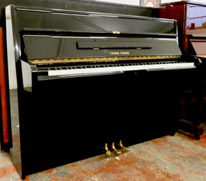 Young Chang U107 Upright Piano in Black High Glass Cabinet