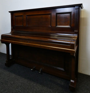 Restored August Förster Antique Upright Piano in Rosewood Cabinetry