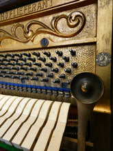 Load image into Gallery viewer, Restored August Förster Antique Upright Piano in Rosewood Cabinetry