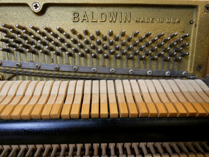Baldwin Monarch Studio Upright Piano in Matt Black