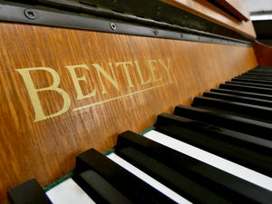 Bentley 85C Upright Piano in Teak Cabinet