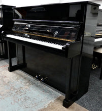Load image into Gallery viewer, Blüthner Model A Upright Piano in Black High Gloss Finish