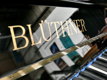 Load image into Gallery viewer, Blüthner Model A Upright Piano in Black High Gloss Finish