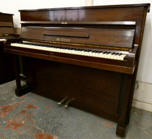 Load image into Gallery viewer, Blüthner Antique Model D Upright Piano in Flame Mahogany Cabinetry