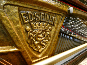 Ed. Seiler Mod. 131 Upright Piano in Mahogany Finish