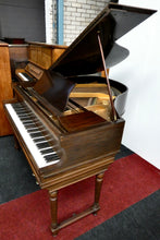 Load image into Gallery viewer, George Rogers &amp; Sons Model 1800 Baby Grand Piano in Flame Mahogany Cabinet