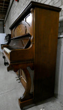 Load image into Gallery viewer, Ritmüller Upright Piano in Ornate Rosewood Cabinetry With Decorative Inlay