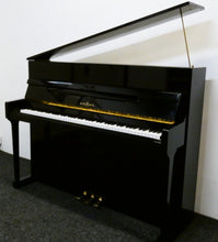 Load image into Gallery viewer, Schimmel 116 S Upright Piano in Black High Gloss finish