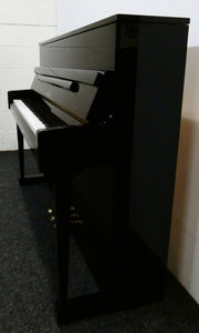 Schimmel 116 S Upright Piano in Black High Gloss finish