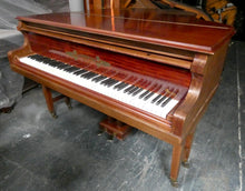 Load image into Gallery viewer, Steinmeyer Baby Grand Piano in Mahogany Cabinet