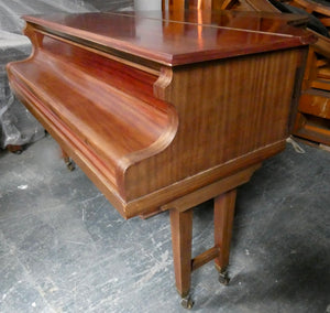 Steinmeyer Baby Grand Piano in Mahogany Cabinet