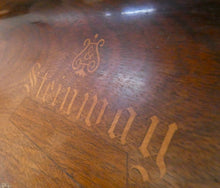 Load image into Gallery viewer, Steinway Upright Piano in Mahogany Cabinetry
