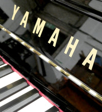 Load image into Gallery viewer, Yamaha C109 Upright Piano in Black High Gloss Cabinetry