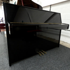 Yamaha E110N Upright Piano in Black High Gloss Cabinetry