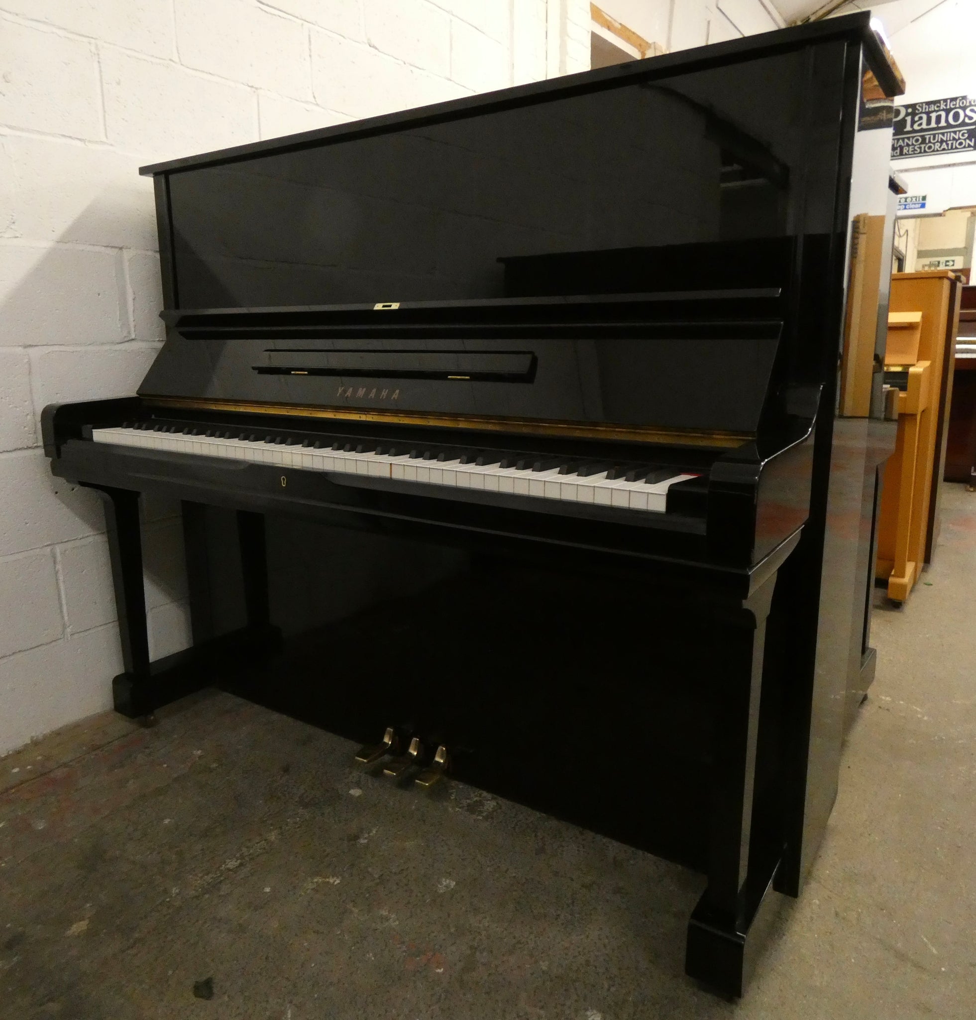 Yamaha U3 Traditionally Painted Upright Piano