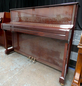 Yamaha V114N Upright Piano in Mahogany Gloss Finish