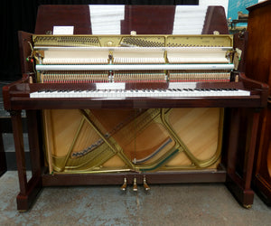 Yamaha V114N Upright Piano in Mahogany Gloss Finish