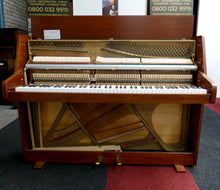 Load image into Gallery viewer, Zender Imperial 85 Studio Upright Piano in Mahogany Cabinetry