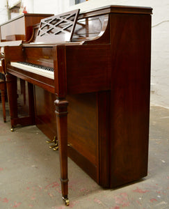  - SOLD - Yamaha M217 upright piano in American walnut finish