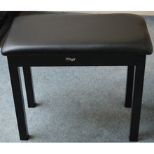 Load image into Gallery viewer, Black Metal Piano Bench Detail
