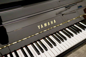  - SOLD - Yamaha P116 in black high gloss finish